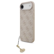 Etui hybrydow iPhone Air Guess 4G Charm - kompatybilny z MagSafe - różowy
