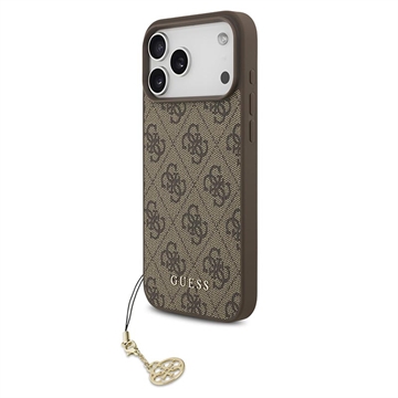 Etui hybrydow iPhone 17 Pro Max Guess 4G Charm - kompatybilny z MagSafe