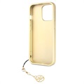 Hybrydowe Etui Guess 4G Charms Collection do iPhone 13 Pro Max - Szary