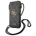 Universalne Etui-Kieszonka z Paskiem Guess 4G Script Logo - S/M