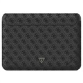 Futerał Guess 4G Uptown Triangle Logo na Laptop - 13-14" - Czarny