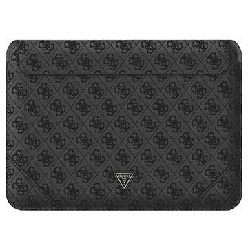 Futerał Guess 4G Uptown Triangle Logo na Laptop - 13-14" - Czarny