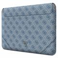 Futerał Guess 4G Uptown Triangle Logo na Laptop - 13-14" - Błękit