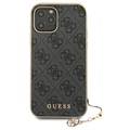 Etui Guess Charms Collection 4G do iPhone 12/12 Pro - Szary