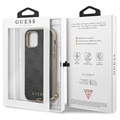 Etui Guess Charms Collection 4G do iPhone 12/12 Pro - Szary
