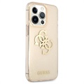 iPhone 13 Pro Guess Glitter 4G Big Logo Hybrydowe Etui