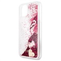iPhone 11 Pro Max Etui Guess Glitter Collection - Malina
