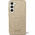 Samsung Galaxy S24+ Hybrydowe Etui Guess Glitter Flakes Metal Logo