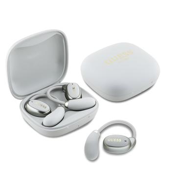 Bezprzewodowe słuchawki Guess Satin Classic Open-Ear - Beż