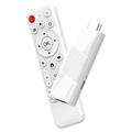 H96 MAX RK3518 4K Android 14 Mini TV Stick - WiFi 6, Bluetooth 5.4 - Biały
