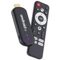 H96 MAX S905L3 4K HDR Android 14 TV Stick z WiFi 6 - czarny