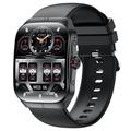 Inteligentny zegarek HK80 z zakrzywionym ekranem AMOLED, funkcją Bluetooth, monitorem stanu zdrowia i NFC