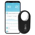 HS09 Bezprzewodowy czujnik temperatury i wilgotności Bluetooth - czarny