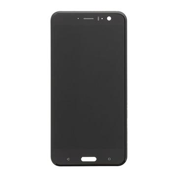 HTC U11 Wyświetlacz LCD - Czarny