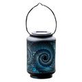 HY1225 Latarnia solarna 3D Snail - wodoodporna wisząca lampa ogrodowa IP44 - czarna