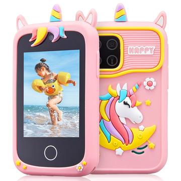 Inteligentna zabawka dla dzieci Happy Unicorn Z10 X z aparatem, 20 grami i odtwarzaczem muzyki