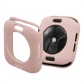 Pełen Zestaw Ochronny Hat Prince do Apple Watch Series SE/6/5/4 - 44mm - Różowy