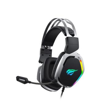 Gamingowy zestaw słuchawkowy Havit H2018U z RGB - czarny