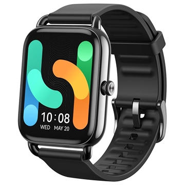 Wodoodporny Smartwatch Haylou RS4 Plus LS11 - Silikonowy Pasek (Otwarte Opakowanie A) - Czarny