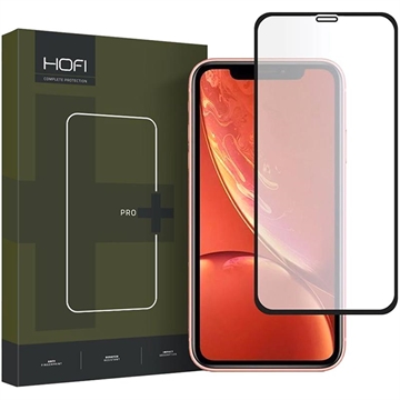 iPhone 11/XR Hofi Hybrid Pro+ Szkło Hartowane - Czarna Krawędź