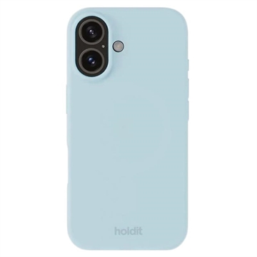 Etui silikonowe iPhone 16 Holdit - Azul mineral
