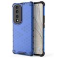 Hybrydowe Etui Honeycomb Armored do Honor 70 Pro - Błękit