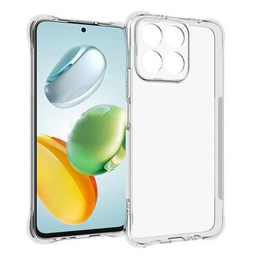 Honor 200 Smart/X7c Wstrząsoodporne Etui z TPU - Przezroczyste