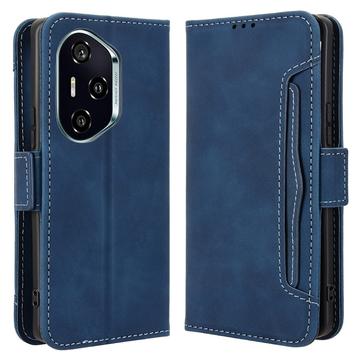 Honor 300 Pro/300 Ultra Etui z portfelem na karty - niebieskie