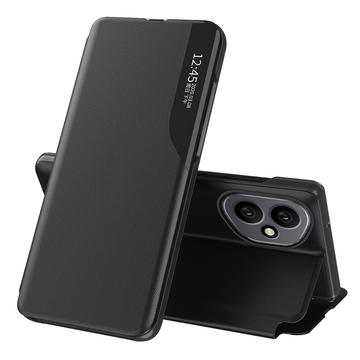 Etui z Klapką Honor 400 Smart Clear View - Czerń
