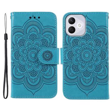 Etui z Portfelem z Serii Mandala do Honor 400 Lite - Błękit