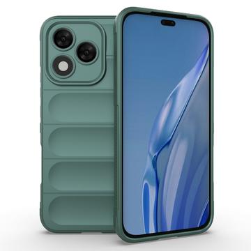 Honor 400 Lite Etui z TPU Rugged - Zieleń