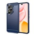 Honor 400 Pro Szczotkowane Etui z TPU - Włókno Węglowe