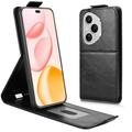Honor 400 Pro Etui z klapką pionową i podstawką - czarny