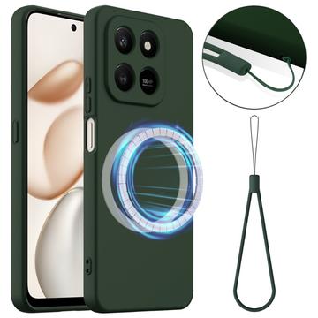 Honor 400 Smart 5G/4G/X7d 4G/5G Etui z Płynnego Silikonu - kompatybilne z MagSafe