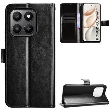 Honor 400 Smart Etui portfelowe ze stojakiem - czarny