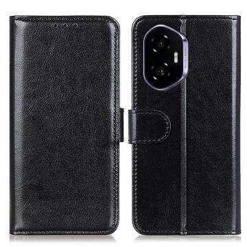 Honor 400 Etui portfelowe ze stojakiem - czarny