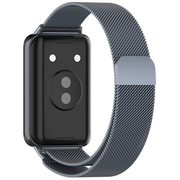 Magnetyczny pasek mediolański Honor Band 9 - szary