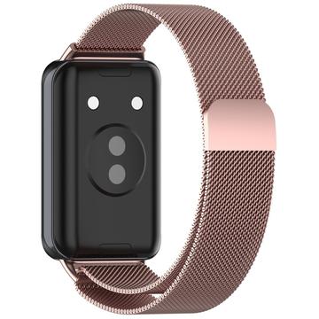 Magnetyczny pasek mediolański Honor Band 9 - Róża