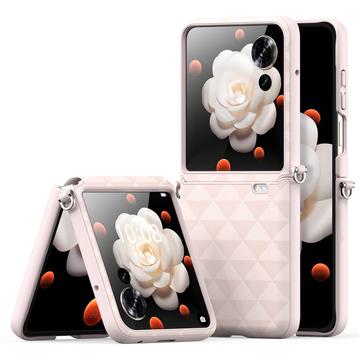 Honor Magic V Flip Etui Dux Ducis Fitt - różowy