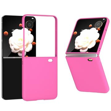 Plastikowe Etui do Honor Magic V Flip - Ciemny Róż