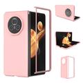 Honor Magic V3 Gumowane Etui z Tworzywa - Róż