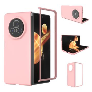 Honor Magic V3 Gumowane Etui z Tworzywa - Róż