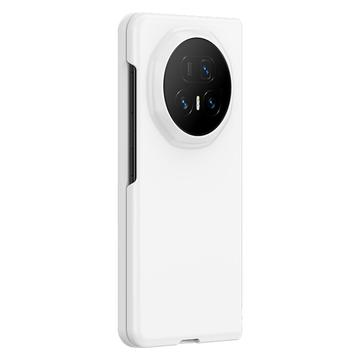 Honor Magic V5 Gumowane Etui z Tworzywa - Biel