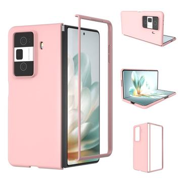 Honor Magic Vs3 Gumowane Etui z Tworzywa - Róż