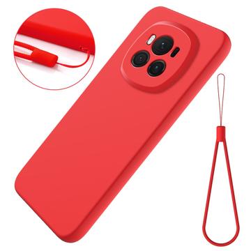 Honor Magic6 Etui z Płynnego Silikonu - Czerwień