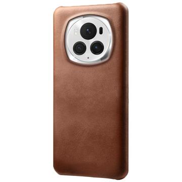 Honor Magic6 Pro Powlekane Plastikowe Etui - Brąz