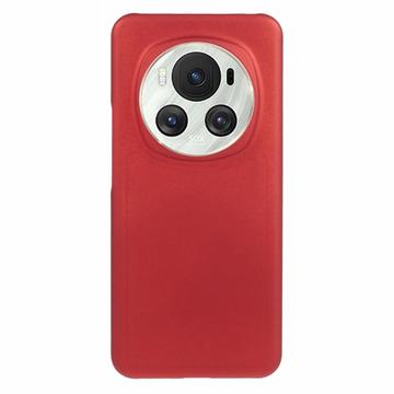 Honor Magic6 Gumowane Etui z Tworzywa - Czerwień