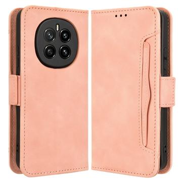 Honor Magic7 Etui portfelowe na kartę - różowe