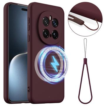 Honor Magic7 Pro Etui z Płynnego Silikonu - kompatybilne z MagSafe