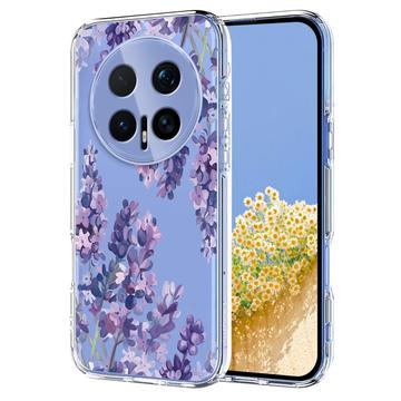 Etui TPU z kwiatowym wzorem na Honor Magic8 Pro